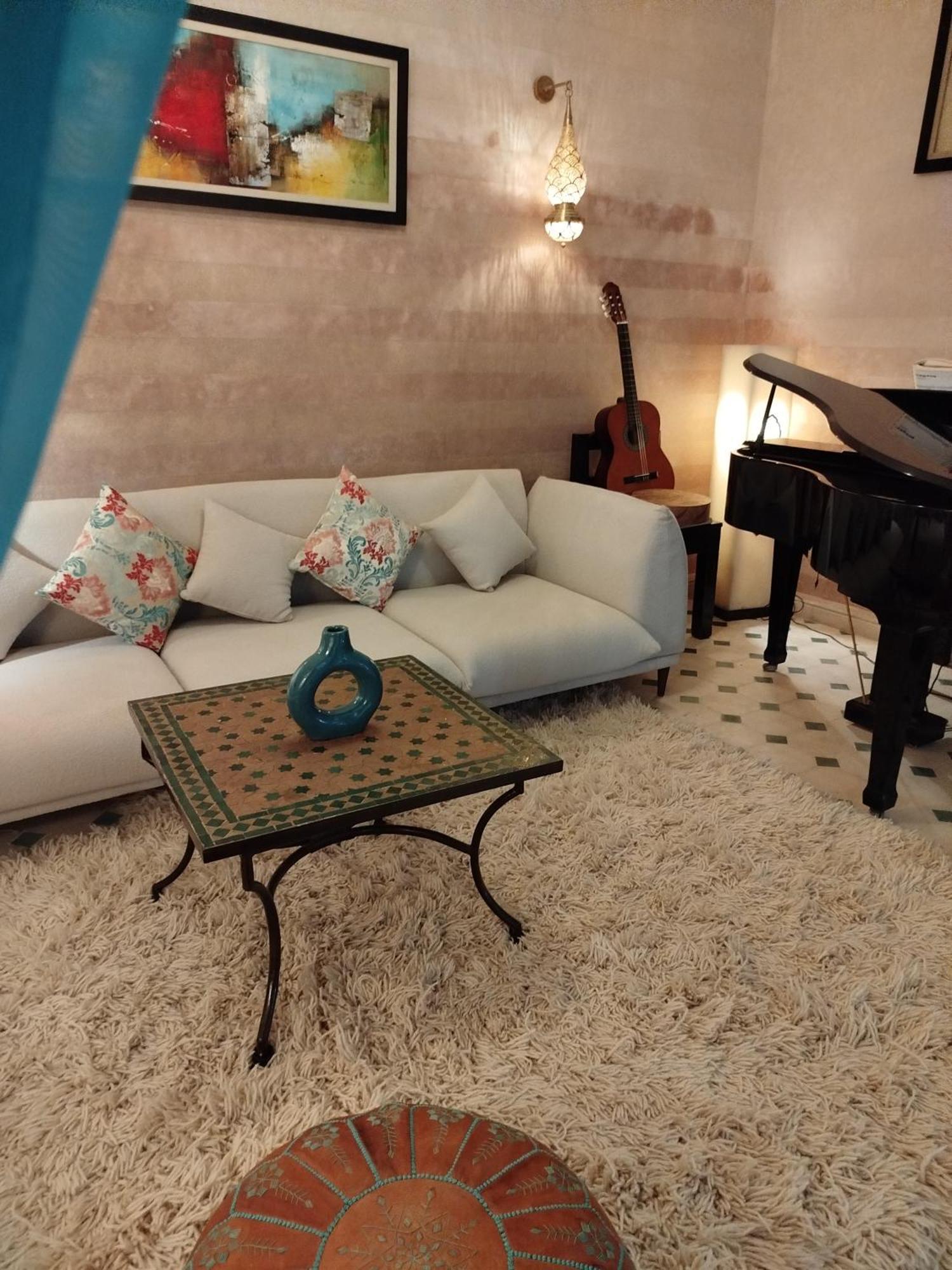 Riad Les Trois Mages مراكش المظهر الخارجي الصورة